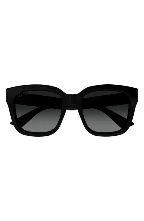 gucci 54mm gradient polarized cat eye sunglasses|Gucci cat eye glasses frames.